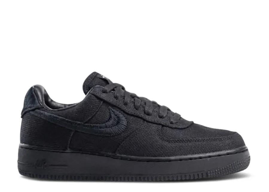 Nike Air Force 1 x Stussy 'Black'