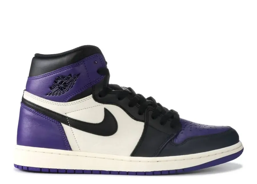 Jordan Retro 1 High "Court Purple Toe"