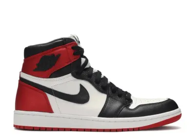 Jordan Retro 1 High "Satin Black Toe"