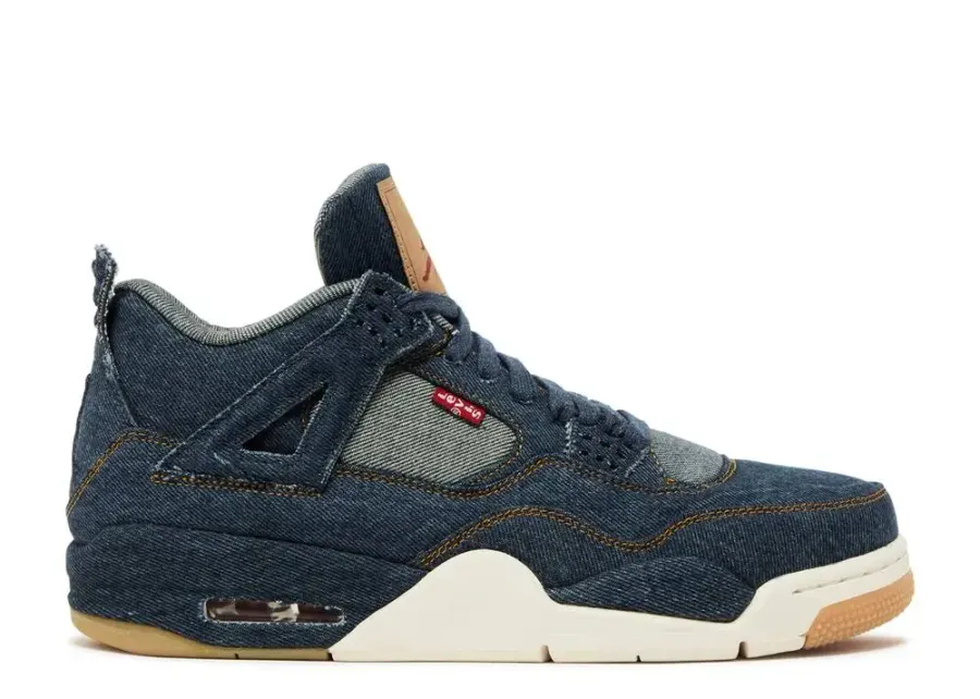 Jordan Retro 4 x Levis "Denim"